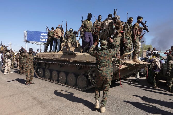 Drone strikes target army celebration in central Sudan: witnesses
