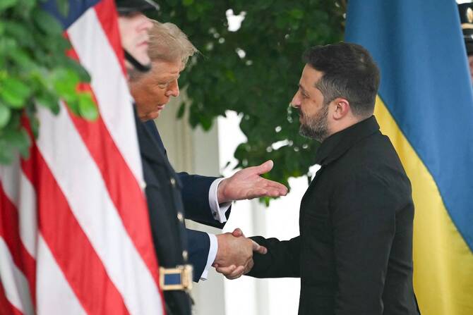 Zelensky arrives at White House for high-stakes talks with Trump