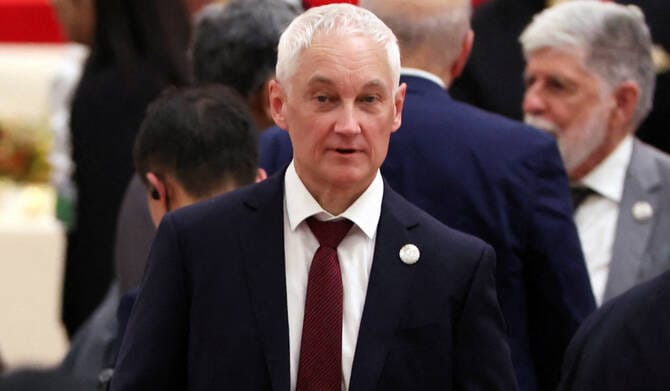 Russia’s Belousov meets with Libya’s Haftar, Defense Ministry says