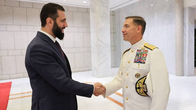 Syrian president meets new chief of US CENTCOM