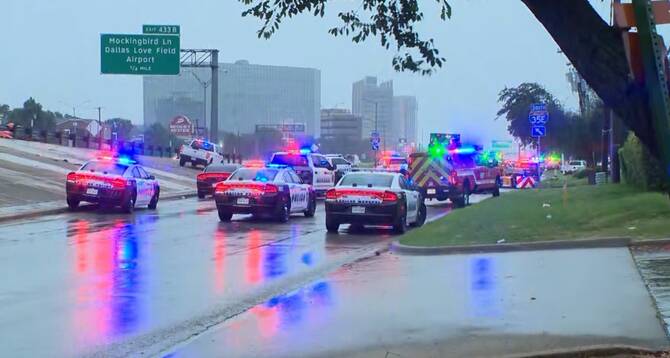 3 people shot at immigration facility in Dallas and the shooter is dead, official says