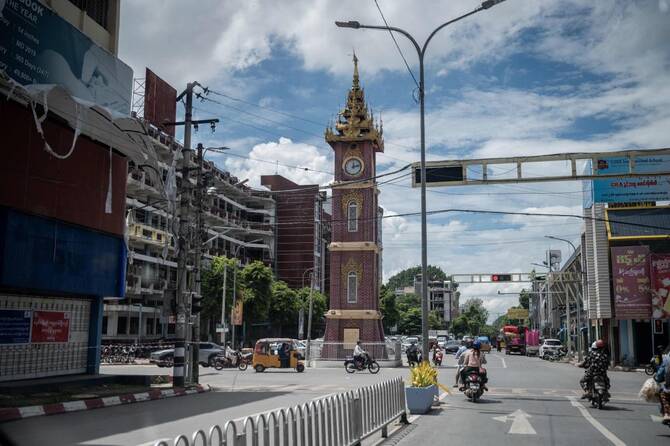 Quake-hit Myanmar city becomes epicenter of junta election offensive