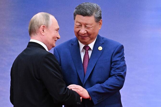 Putin tells Xi China-Russia ties are at ‘unprecedented level’