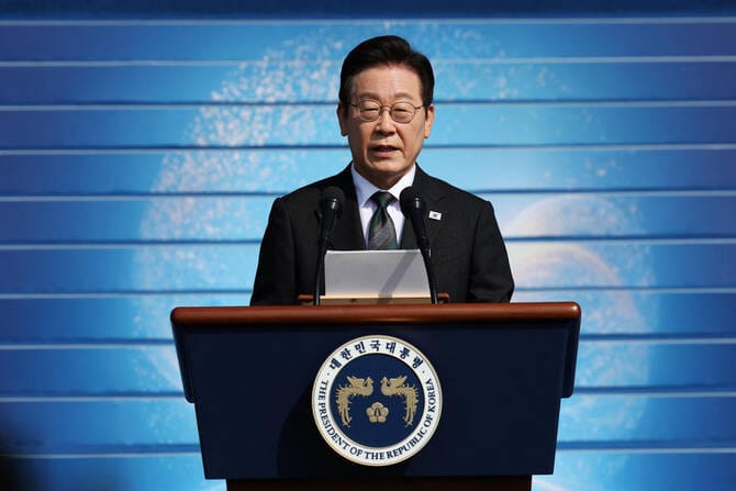 South Korea’s president calls for more self-reliant military as questions arise about US commitment