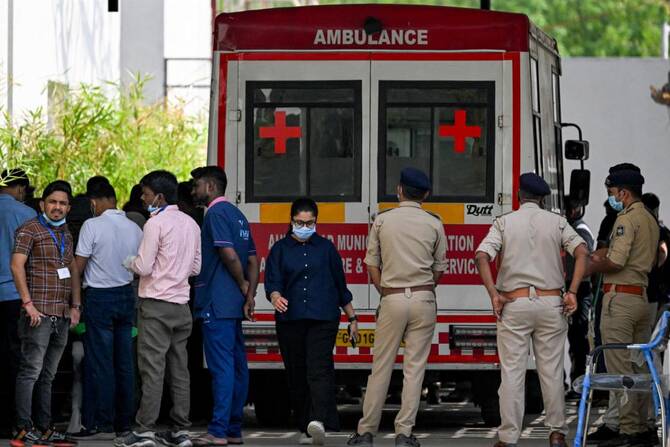 Hospital fire kills at least six patients in India’s Jaipur, officials say