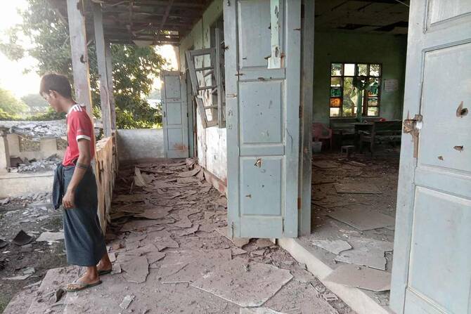 At least 20 killed in Myanmar junta attack as paramotors widen air war
