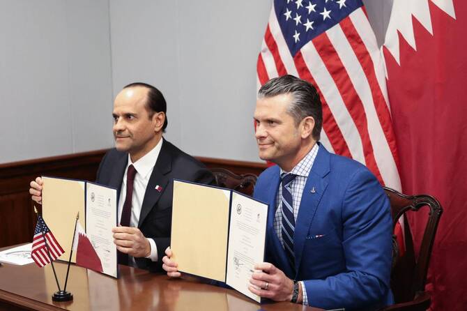 US announces deal for Qatar air force facility in Idaho