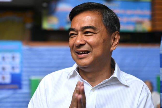Thailand ex-PM Abhisit reinstated as conservative party leader