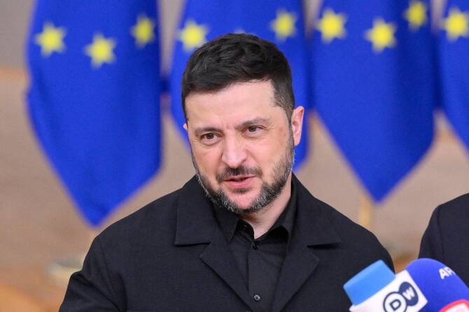 Zelensky hails ‘strong’ message’ of US sanctions on Russia