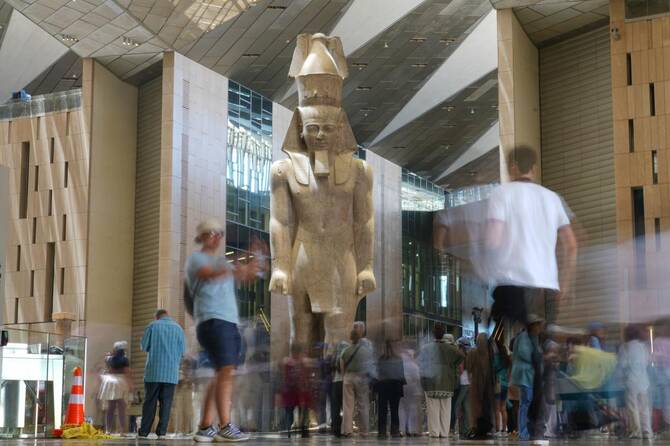 The Grand Egyptian Museum showcasing 50,000 artifacts is finally opening