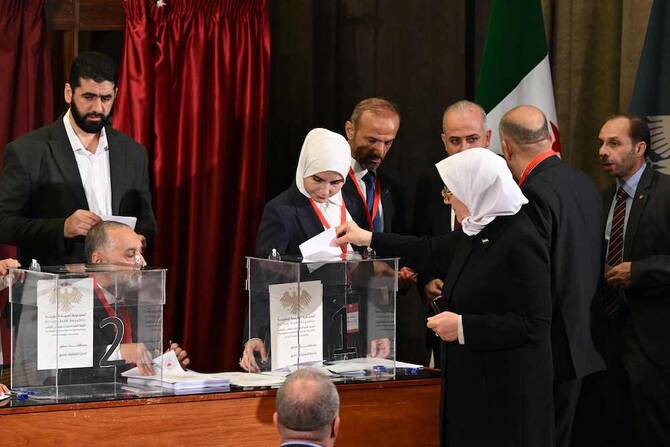 Syria selects members of first post-Assad parliament