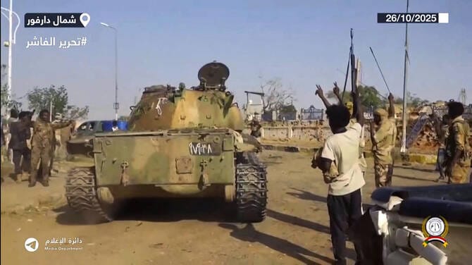 Sudanese paramilitaries advance into military’s last stronghold in Darfur