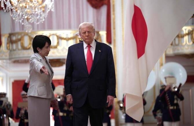 Trump praises Japan’s new prime minister, saying US is an ‘ally at the strongest level’