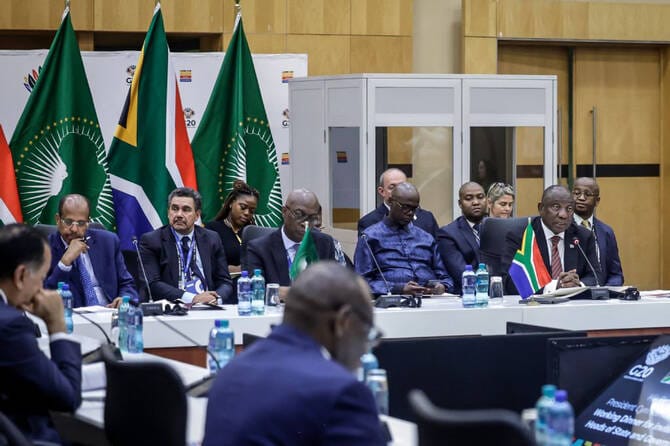 G20 leaders meet in South Africa seeking agreement, despite US boycott