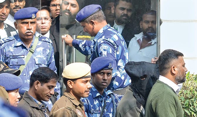 India Delhi car bomb accused appears in court