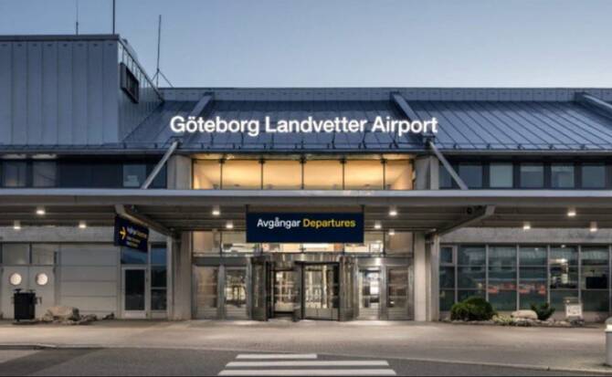 Drone scare halts traffic at Sweden’s second-biggest airport