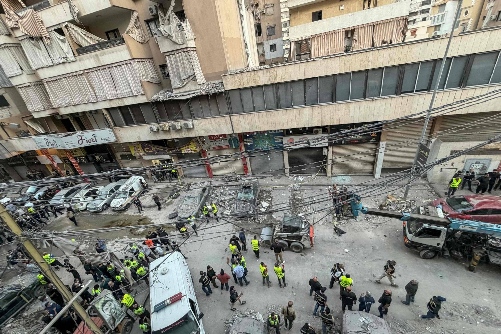 Precision Israeli strike on southern Beirut targets Hezbollah’s number two
