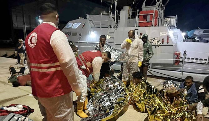 4 dead in migrant shipwreck off Libya, says Red Crescent