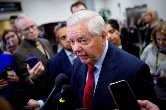 US senator Lindsey Graham urges military action if Hamas, Hezbollah remained armed