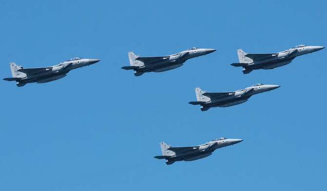 Pentagon announces $8.6 billion Boeing contract for F-15 jets for Israel