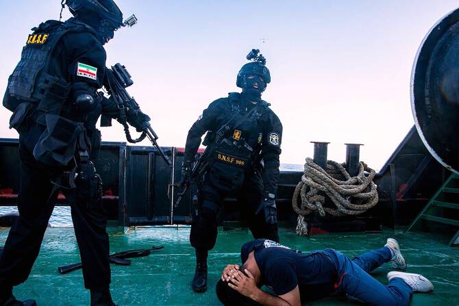 US forces raids ship headed to Iran as Iran seizes oil tanker