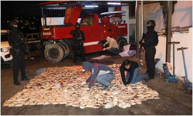 Jordanian authorities seize 1.2 million illicit pills, arrest drug gang