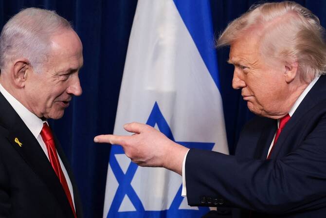 Trump asks Netanyahu to change West Bank policy